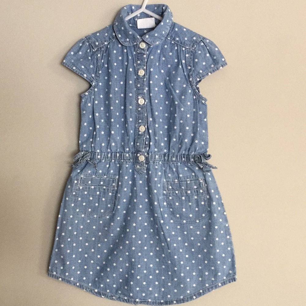 Crazy 8 Girls Polka Dot Dress Size 5